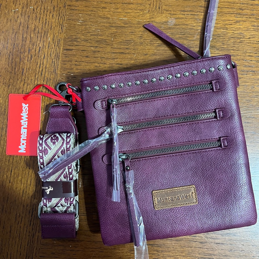 Montana West Purple Crossbody Bag